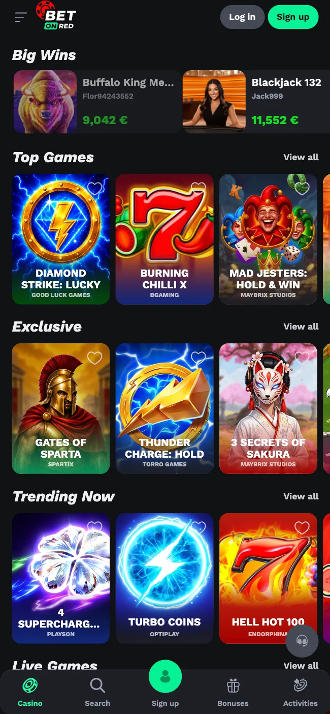 Betonred Casino App